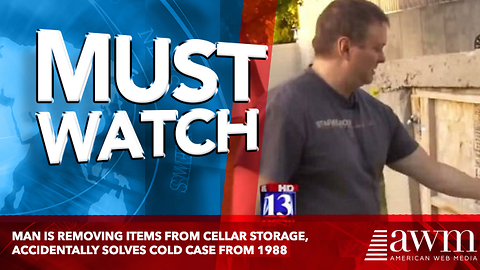 Man Is Removing Items From Cellar Storage, Accidentally Solves Cold Case From 1988