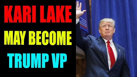 BREAKING NEWS! TRUMP'S MAR-A-LAGO MEETING: KARI LAKE MAY BECOME HIS VP! WHAT WILL DESANTIS SAY?