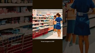 AI generated K-Mart Shopping in 1978