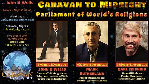 Parliament of World’s Religions - John B Wells LIVE