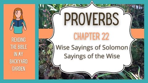 Proverbs Chapter 22 | NRSV Bible