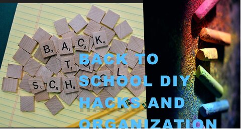 BACK TO SCHOOL DIY HACKS AND ORGANIZATION || How To Customize, Ideas and Crafts by 123 GO! SCHOOL