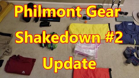 Philmont Gear List Shakedown #2 | Making My Gear List Better- 16.72 lbs - Going Lightweight