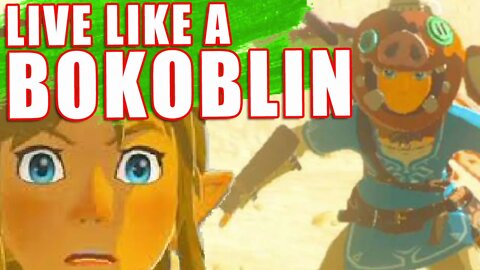 Link's Life as a Bokoblin - doing YOUR comments in You Choose How We Play Breath of the Wild!