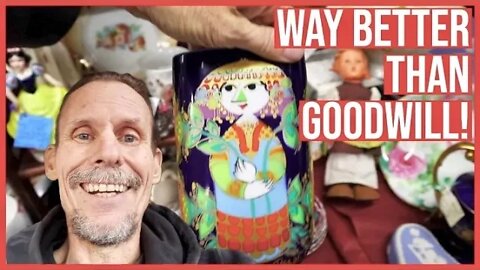 MORE THAN GOODWILL FOR LESS! | VINTAGE HAUL | VENDOR MALL VLOG