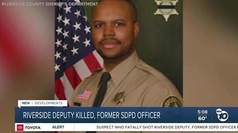 Suspect who fatally shot Riverside deputy, former SDPD officer identified