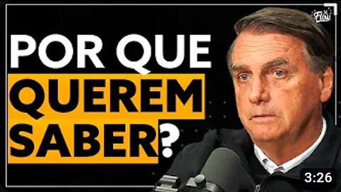 Por que SIGILO de 100 ANOS, Bolsonaro?