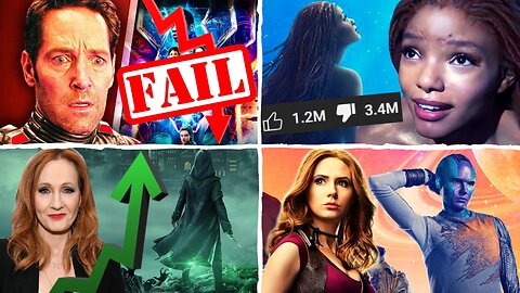 Ant-Man 3 Box Office CRASH For Marvel, Disney PANICS Over Little Mermaid Backlash, Hogwarts Legacy