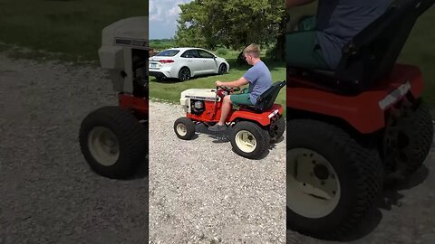 He is hooked on the Simplicity 3416H mower- and now I need a deck……