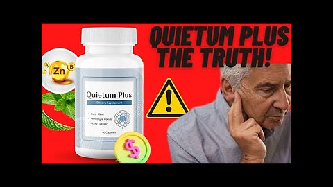 Quietum Plus-🚨Reasons That Make You Lose Money! - Quietum Plus Review 2023