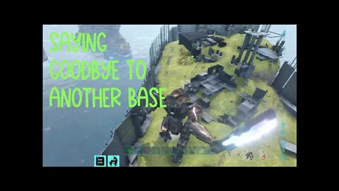 SAYING GOODBYE TO ANOTHER BASE S:4 EP:18 solo raiding, small tribes, pvp, xbox, raiding tek base