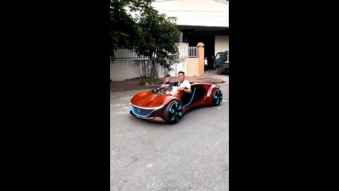 Mercedes Vision AVTR Made From WOOD!