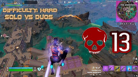 Fortnite zero build solo vs duos gameplay WIN