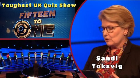 Sandi Toksvig | Fifteen To One ~ UK Quiz Show | Full Episode | Game Shows