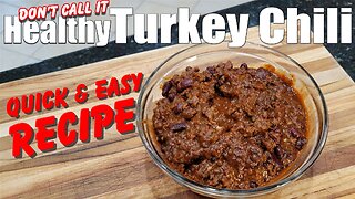 Amazing Turkey Chili Recipe