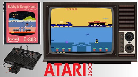 Atari 2600 - [BOBBY HOME] - Bobby vai para casa | A música chega aos games