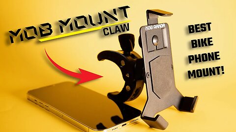 The Bike Phone Mount! Mob Mount Claw!