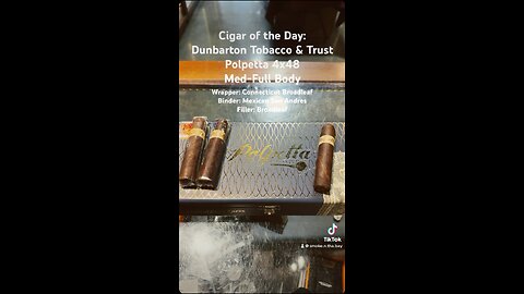 Dunbarton Tobacco & Trust Polpetta 4x48 #Short #Cigars #CigarOfTheDay #Cigars #SakaKhan #SteveSaka