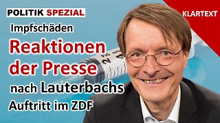 Lauterbach: Retter und Helfer der Impfopfer? | Klartext mit Helmut Reinhardt