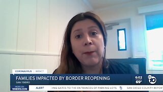 Families impacted by border reopening