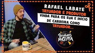 Rafael Labate - O cara desmaiou na maca quando fiz a tatuagem dele | Cortes Perdidos Na Gringa PDC