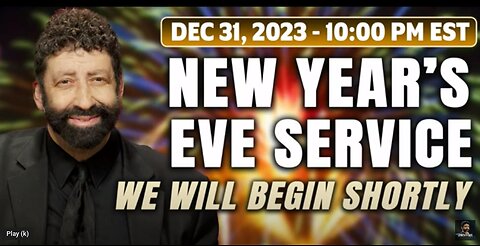 New Year's Eve Countdown Service for 2024 - Hebrew Year 5784 – תשפ"ד