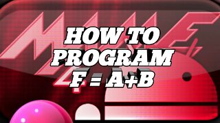 How to Program F = A+B for mame4droid emulator