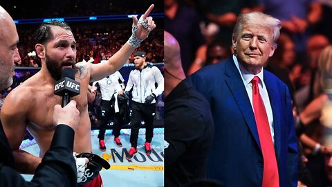UFC Fighter says Trump is the Best President in the History of the World!