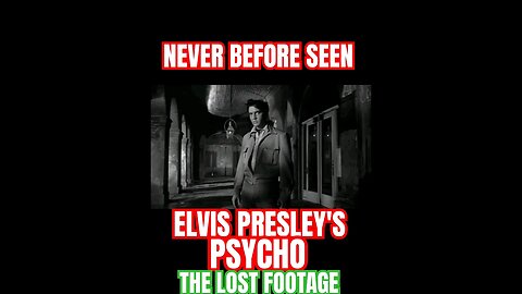 UNBELIEVABLE Lost Footage of Elvis Presley Playing Norman Bates in PSYCHO #elvispresley #elvis