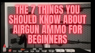 The 7 Things You Should Know About Airgun Ammo For Beginners