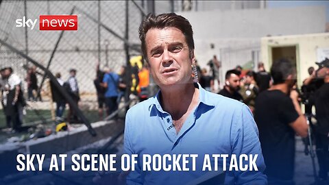 Sky international correspondent on the aftermath of rocket attack in Golan Heights