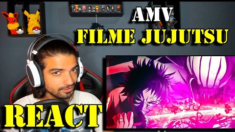 YERIK REACT - Rika & Yuta vs Geto「AMV Jujutsu Kaisen 0 Movie」New Divide ᴴᴰ