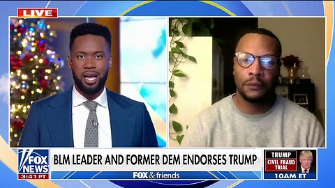 Black Lives Matter Rhode Island co-founder Mark Fisher is supporting Donald Trump 2024
