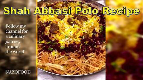 Savor the Royal Flavors: Shah Abbasi Polo Recipe | رسپی پلوی شاه عباسی یا قیمه لاپلو