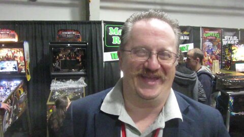 David Fix of American Pinball on Day 3 of Pintastic NE 2021