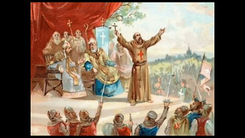 Appel à la croisade du pape Urbain II (1095) suivi du chant de croisade "Pax in nomine domini"
