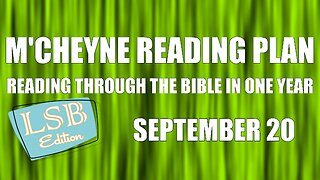 Day 263 - September 20 - Bible in a Year - LSB Edition