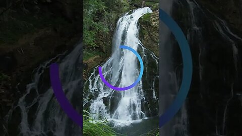 Let #waterfallsounds soothe your stress and anxiety for 15 seconds. #shorts #fypシ