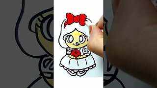 How to Draw and Paint Disney's Baby Snow White