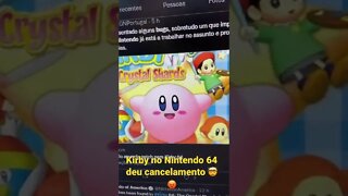Tentaram cancelar a Nintendo por causa da treta do Kirby 64 😳