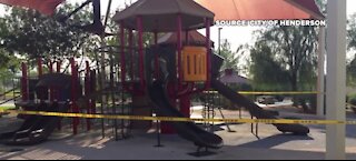 Teens accused of setting Henderson playground on fire