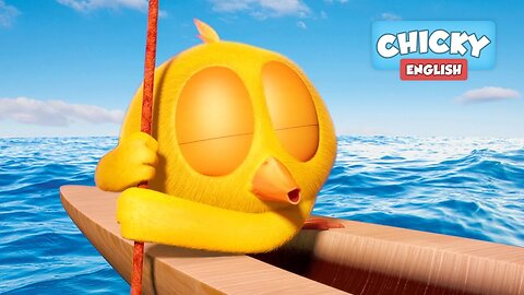 Best Funny 2023 Cartoon | CHICKY BY THE SEA | Funny Cartoon in English for Kids