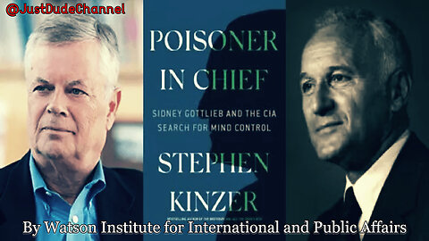 Stephen Kinzer ─ Poisoner In Chief: Sidney Gottlieb And The CIA Search For Mind Control