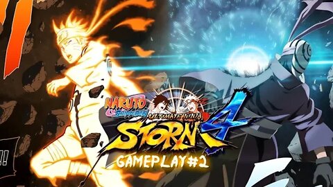 Naruto VS O Ninja Mascarado - Naruto Shippuden: Ultimate Ninja Storm 4 - GamePlay#02 Modo História