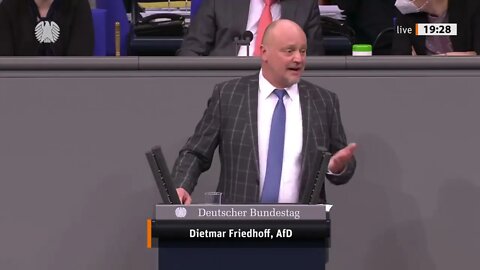 Diese Regierung hat endgültig fertig Dietmar Friedhoff AfD Fraktion im Bundestag