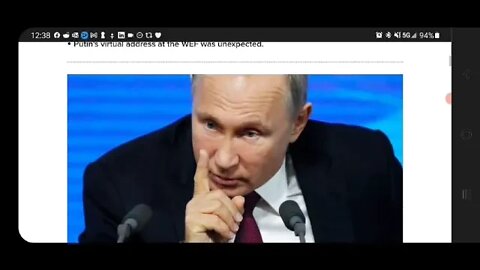 Is Putin a WEF Agent?! Decide For Yourself!