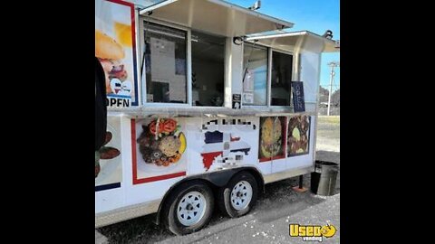 2020 - 8' x 14' Commercial Mobile Kitchen | Food Vending Concession Trailer for Sale in Florida