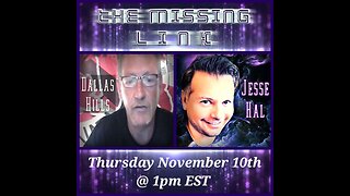 Jess Hal Missing Link Dallas Hills will be making a second appearance November 10th - 1 PM EST