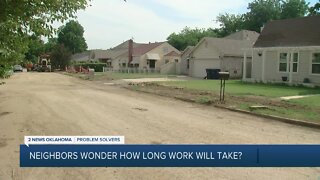 North Tulsa neighborhood asks for answers over road construction