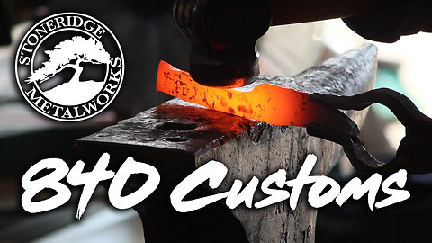 840 Customs spends a day forge training with Sam from Stone Ridge Metal Works